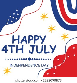 indenpendent day background 4th of july united state of america