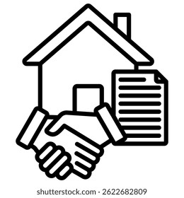 Indenture Icon Element For Design