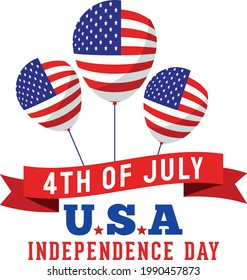 INDEPENDECEN DAY USA VECTOR DESIGN