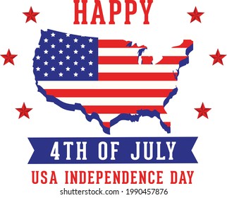 INDEPENDECEN DAY USA VECTOR DESIGN