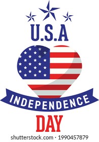 INDEPENDECEN DAY USA VECTOR DESIGN