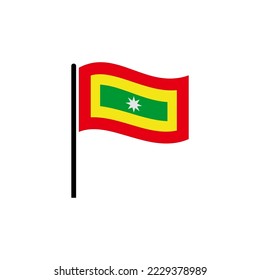 independence of cartagena icon set vector sign symbol