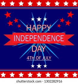 Independence day. 4 th of July. Happy independence day background.