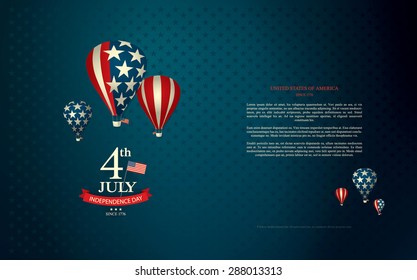 independence day 4 th july. Happy independence day!