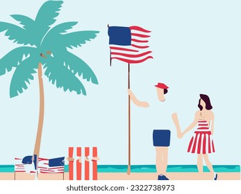 Independence Day (4th of July) is a federal holiday in the United States commemorating the Declaration of Independence.