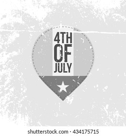 Independence Day 4th of July festive Banner