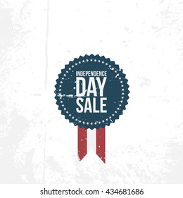 Independence Day 4th of July Sale Holiday Emblem