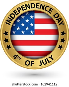 Independence Day the 4th of july, vector illustration