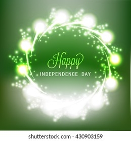 Independence day of Algeria. Vector illustration.
