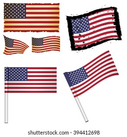 Independence Day of America ,4 th July.Vector illustration