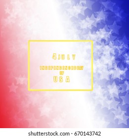 Independence Day Of America Abstract  Blur Backgrounds