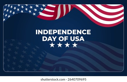 independence day america design vector