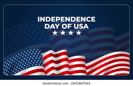 independence day america design vector