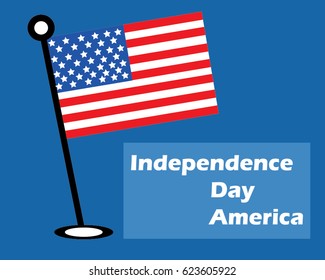 independence day america vector 