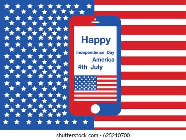 independence day america vector 