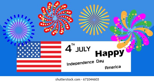 independence day america vector