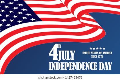 Independence Day American  flag 4 july. Fourth of july  amercan flag independence day. American fourth july independence day, united states of america since 1776.