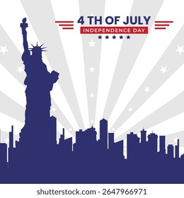 Independence day background elements. Vector