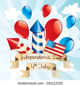 Independence Day Background, vector