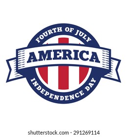 Independence Day Badge