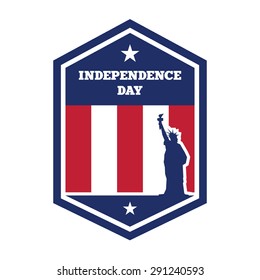 Independence Day Badge, USA