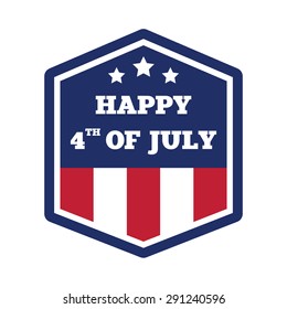 Independence Day Badge, USA