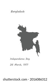 
Independence Day of Bangladesh , 26 March,  1971 Eps  10 .