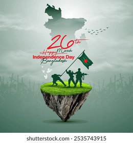 Independence day of Bangladesh or 26 march social media post