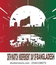 Independence Day of Bangladesh, 26 March with National Memorial of Bangladesh.