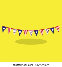 independence day banner design vector illustration