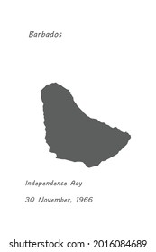 
Independence day of Barbados 30 Novmber ,1966.Eps 10