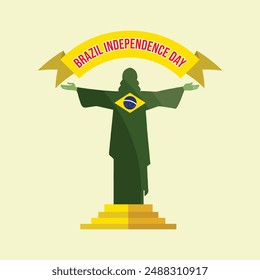 Día de la Independencia de Brasil Estatua de Cristo Redentor