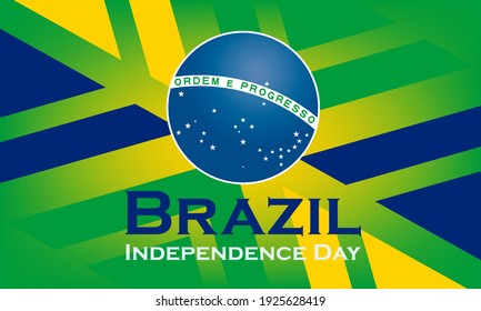 The Independence Day of Brazil (Portuguese: Dia da Independência), is a national holiday observed in Brazil on 7 September of every year. Vector EPS 10.