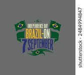 The Independence Day of Brazil Poster Template