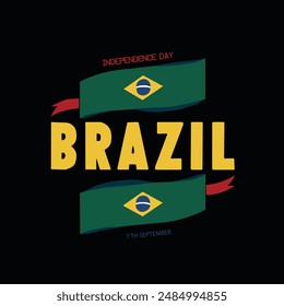 The Independence Day of Brazil Poster Template