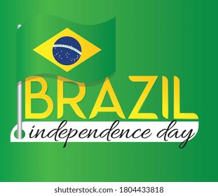 Independence day of Brazil Vector Illustration