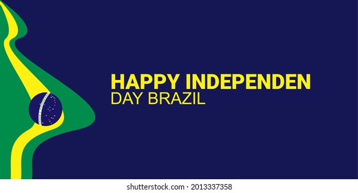 independence day brazil,Design with brazil flag, card, banner, background design