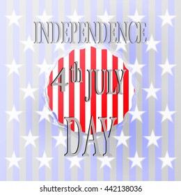 Independence Day Celebrate Background Design Template