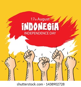  Independence day celebration of Indonesia. August 17.