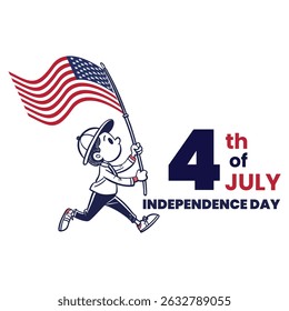 independence day celebration vector design
