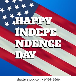 Independence day concept Fourth of July