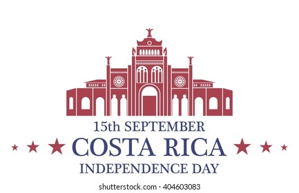 Independence Day. Costa Rica