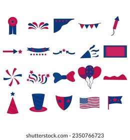 Independence Day Design. Easy To Edit. EPS 10