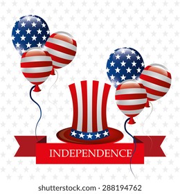 independence day design, vector illustration, eps10 graphic 