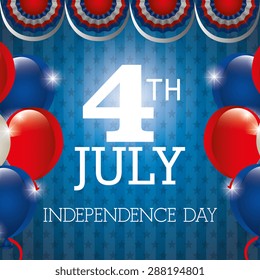 independence day design, vector illustration, eps10 graphic 