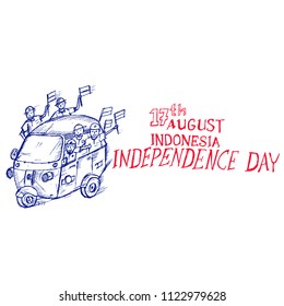 independence day, doodle