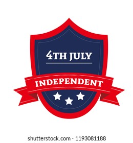 Independence Day Flags United States Of America Vector Design Region State USA