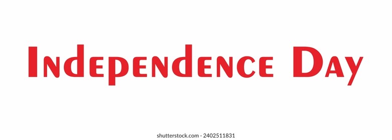 Independence Day Font Template, Use This Font Template For your Poster