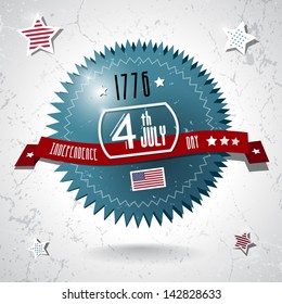 Independence Day, the Fourth of July, vector