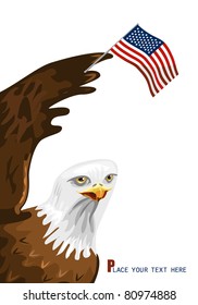 Independence day gift card
